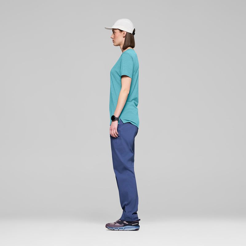 Dámské tričko NORRONA Femund Equaliser Merino brittany blue 4