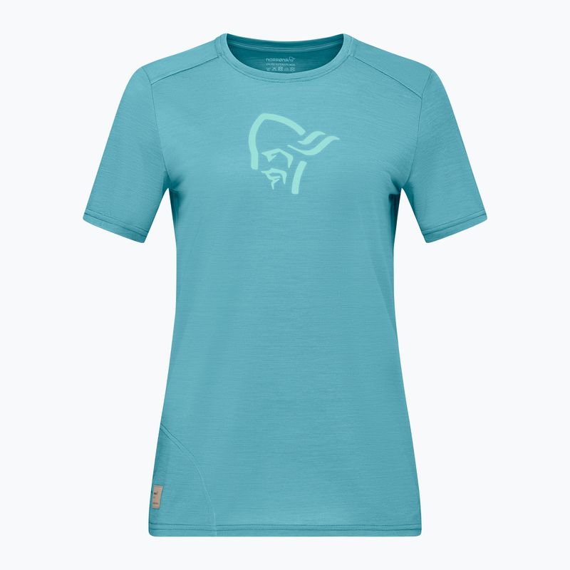 Dámské tričko NORRONA Femund Equaliser Merino brittany blue 5