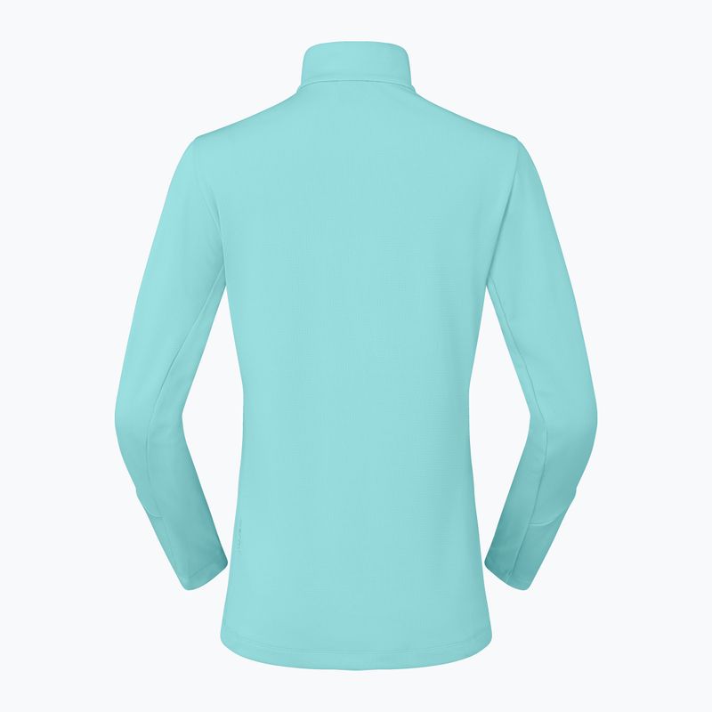 Dámská trekingová mikina NORRONA Femund Warm1 Zip Neck aqua haze/trooper 6