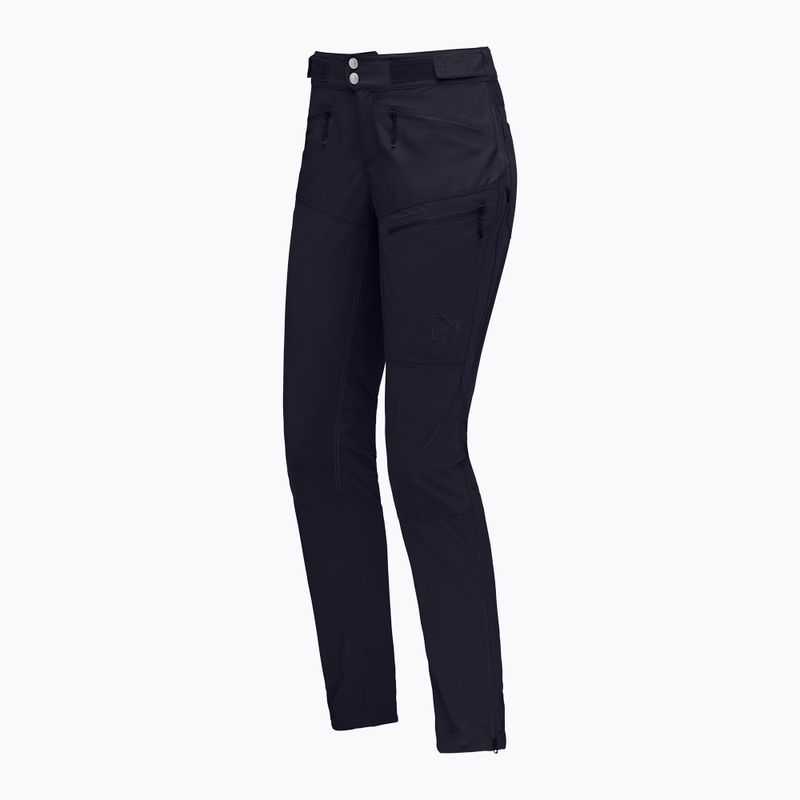 Dámské trekové kalhoty NORRONA Femund Flex1 Lightweight caviar black 7