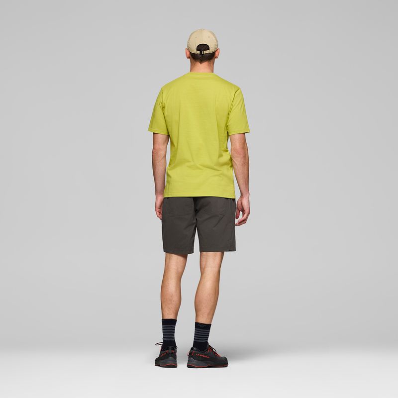 Pánské tričko NORRONA Cotton Viking golden lime 3