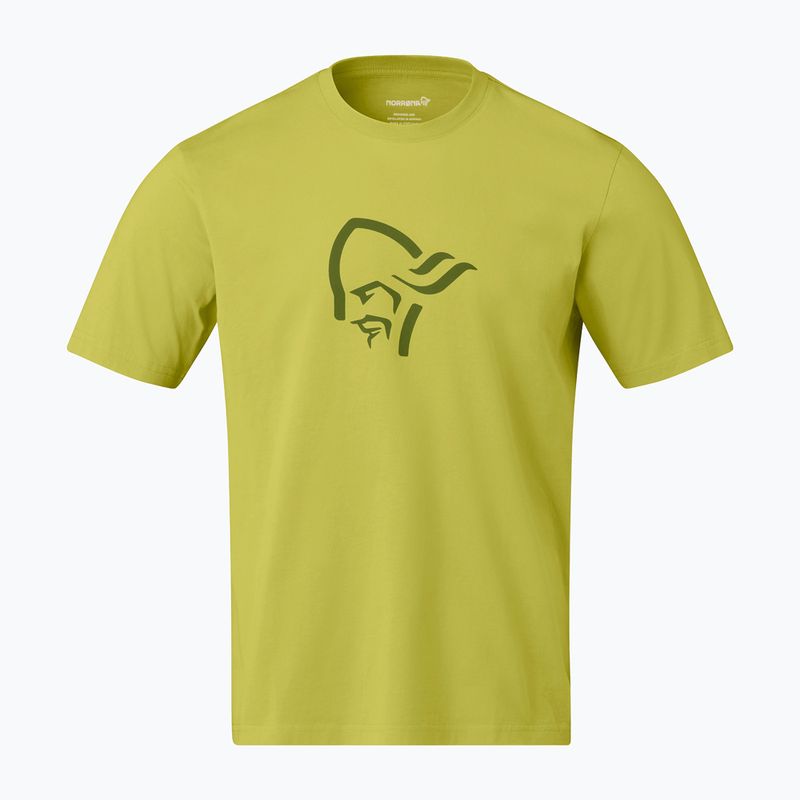 Pánské tričko NORRONA Cotton Viking golden lime 5