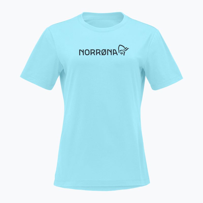 Dámské tričko NORRONA Cotton Norrøna Viking aqua haze 4