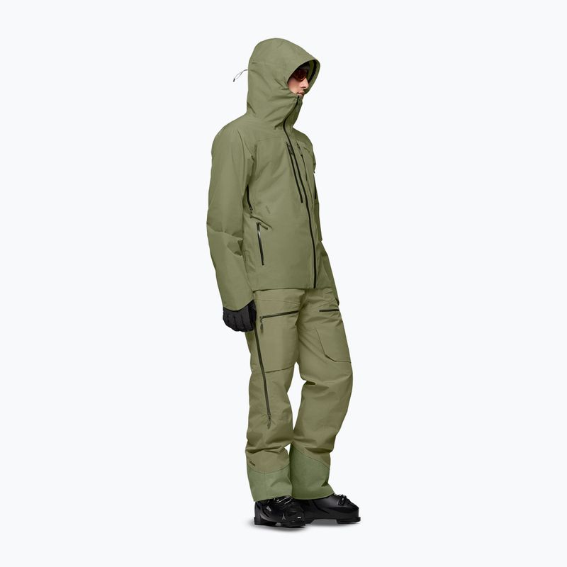 Pánská lyžařská bunda NORRONA Lofoten Gore-Tex Insulated deep lichen green 4