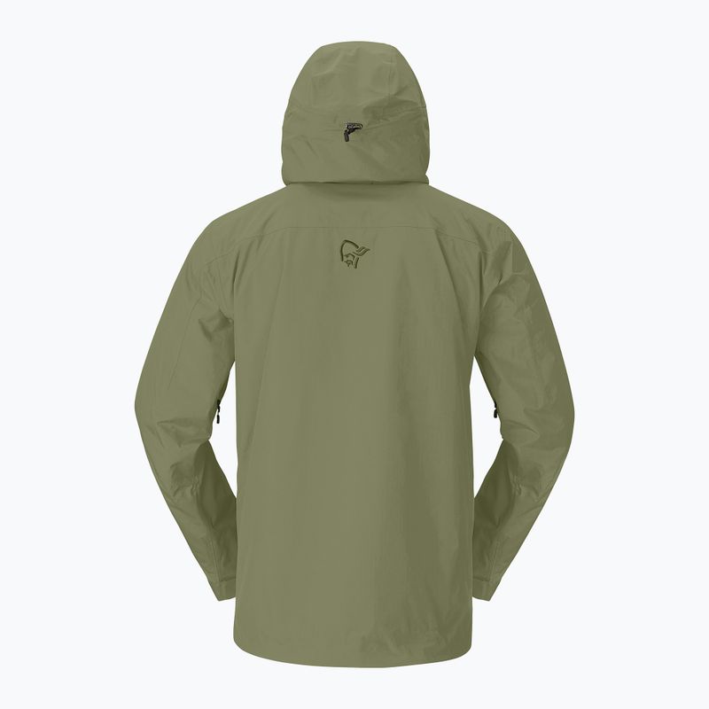 Pánská lyžařská bunda NORRONA Lofoten Gore-Tex Insulated deep lichen green 6
