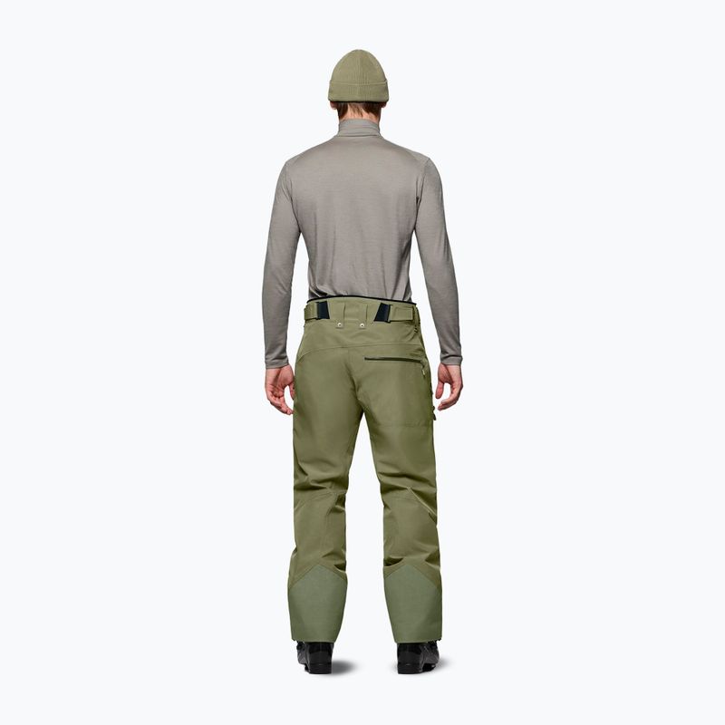 Pánské lyžařské kalhoty Norrona Lofoten Gore-Tex Insulated deep lichen green 3