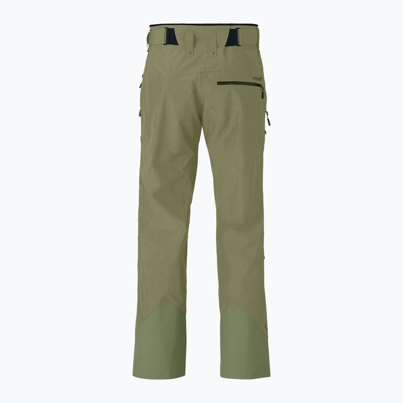 Pánské lyžařské kalhoty Norrona Lofoten Gore-Tex Insulated deep lichen green 6