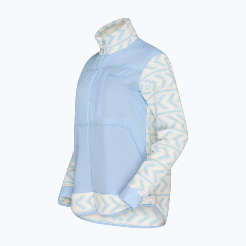 Pánská fleecová mikina Norrona Tamok Warm3 whisper white/cashmere blue 6