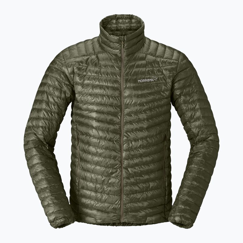 Pánská péřová bunda Norrona Trollveggen Down800 Super Light Deep Lichen Green 5