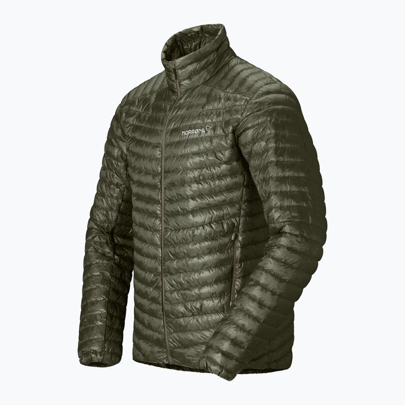Pánská péřová bunda Norrona Trollveggen Down800 Super Light Deep Lichen Green 7