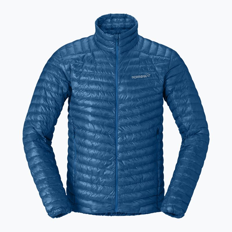 Pánská péřová bunda NORRONA Trollveggen Down800 Super Light dark blue 5