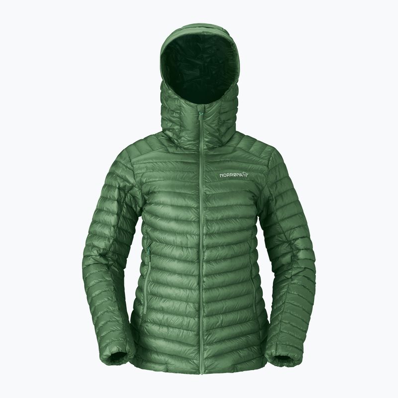 Dámská péřová bunda Norrona Trollveggen Down800 Super Light Hood Dark Ivy 5