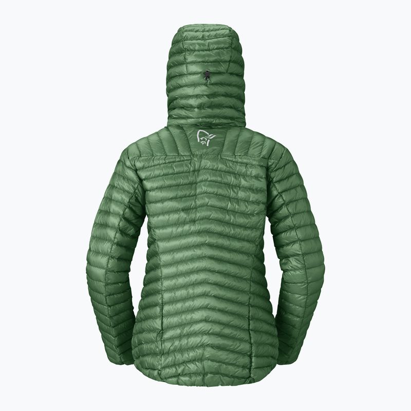 Dámská péřová bunda Norrona Trollveggen Down800 Super Light Hood Dark Ivy 7