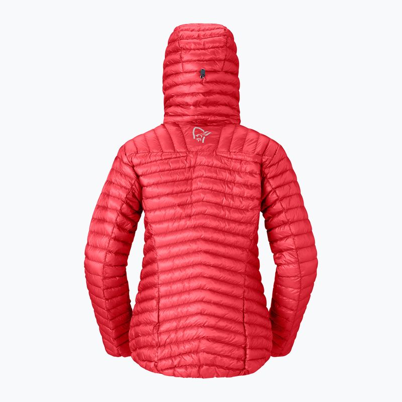 Dámská péřová bunda Norrona Trollveggen Down800 Super Light Hood Baked Apple 6
