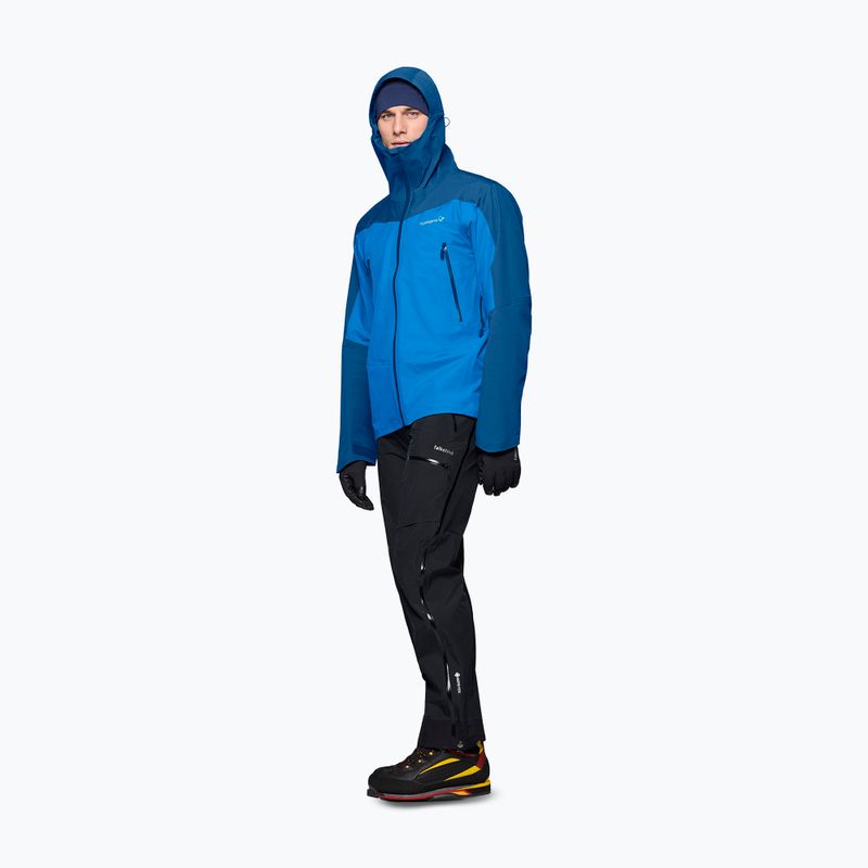 Pánská nepromokavá bunda NORRONA Falketind Gore-Tex brilliant blue/dark blue 2
