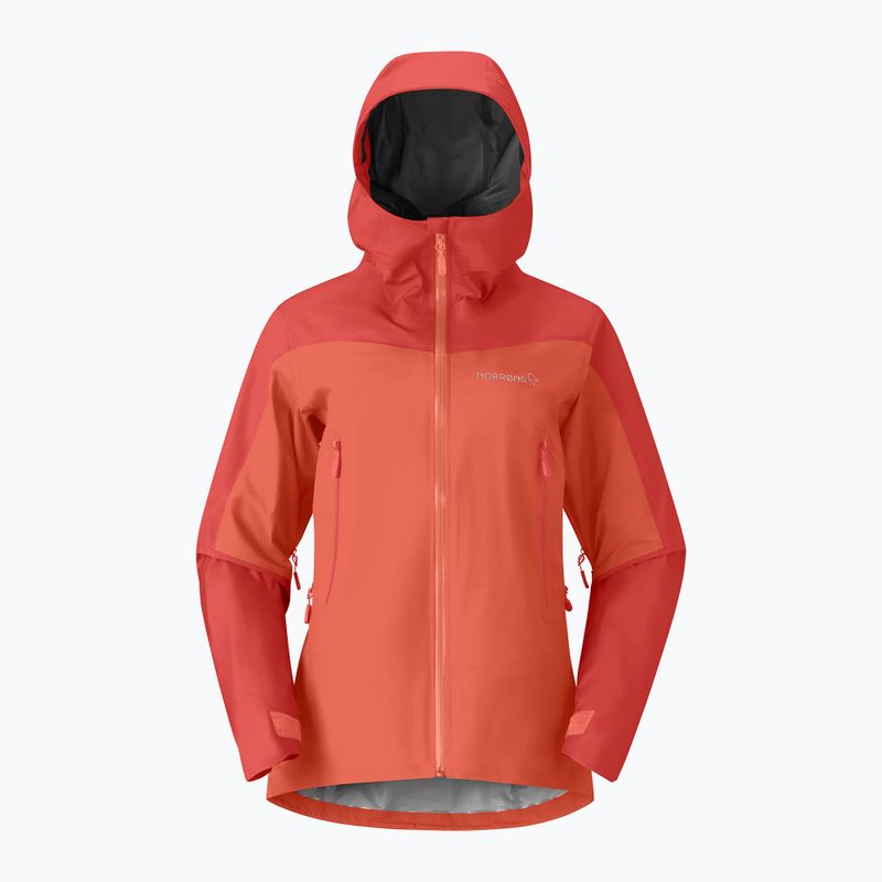 Dámská nepromokavá bunda NORRONA Falketind Gore-Tex deep sea coral/baked apple 5