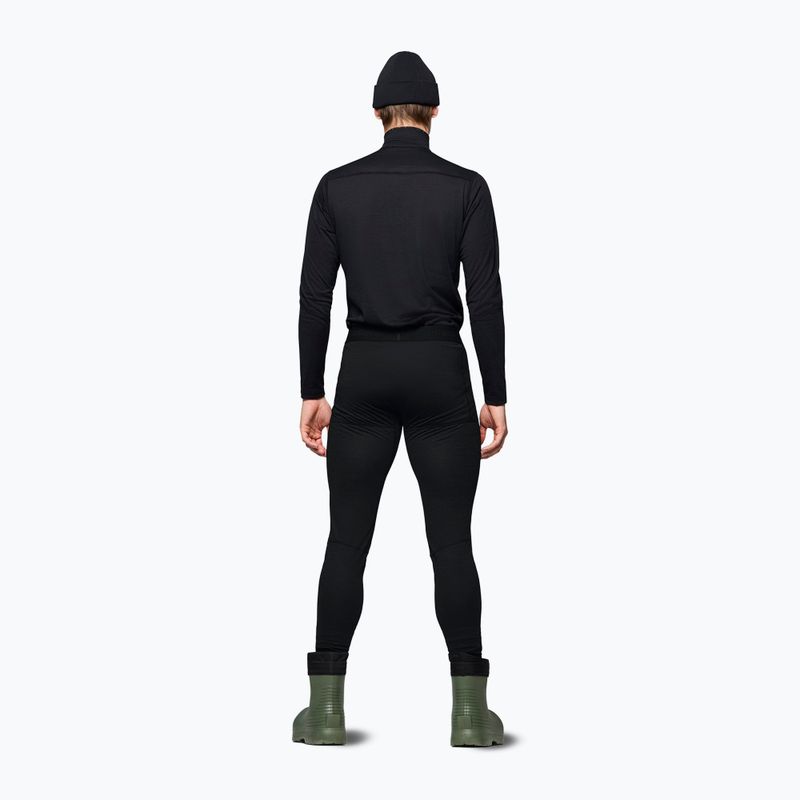 Termo kalhoty NORRONA Falketind Equaliser Ull Long caviar black 3