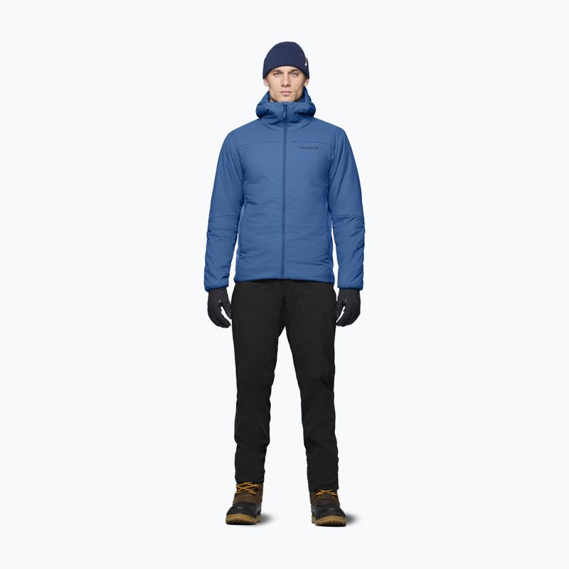 Pánská zateplená bunda NORRONA Femund Thermo60 Zip Hood dark blue 2