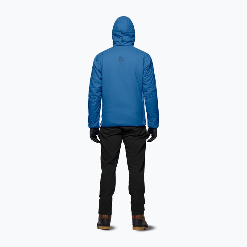 Pánská zateplená bunda NORRONA Femund Thermo60 Zip Hood dark blue 3