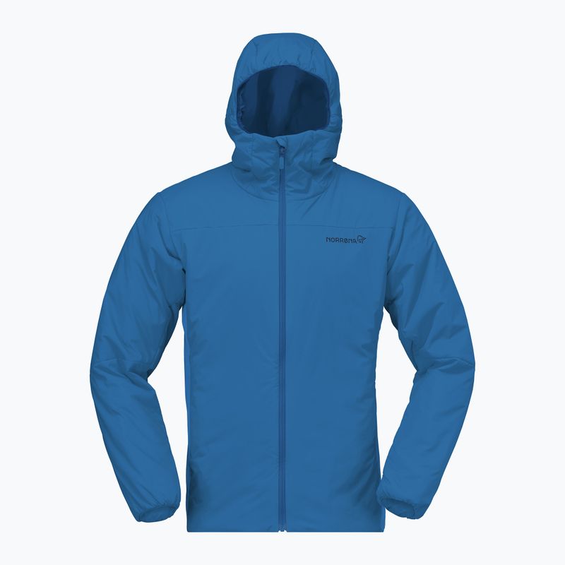 Pánská zateplená bunda NORRONA Femund Thermo60 Zip Hood dark blue 5