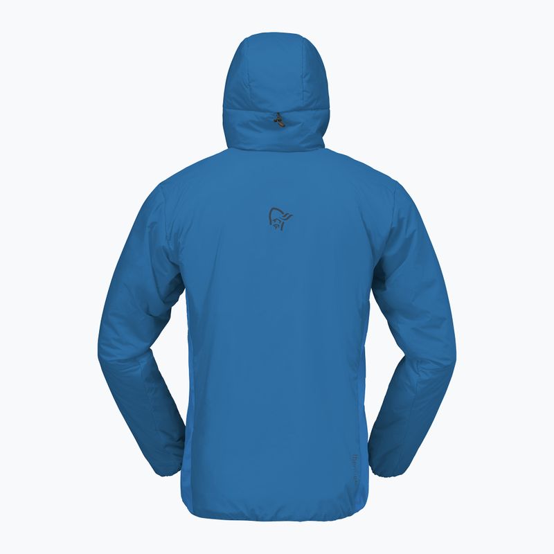 Pánská zateplená bunda NORRONA Femund Thermo60 Zip Hood dark blue 6