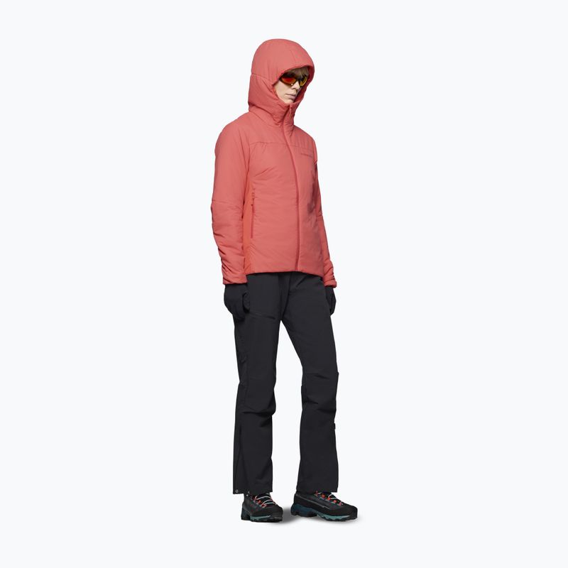 Dámská zateplená bunda NORRONA Femund Thermo60 Zip Hood deep sea coral 4