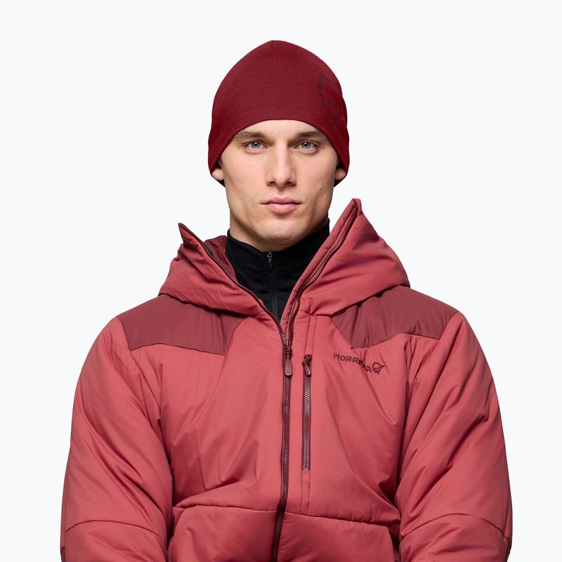 Zimní čepice NORRONA PureUll 180 Beanie port 2