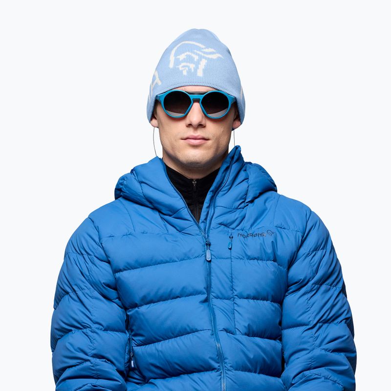 Zimní čepice NORRONA MerinoUll Logo Beanie allure 4