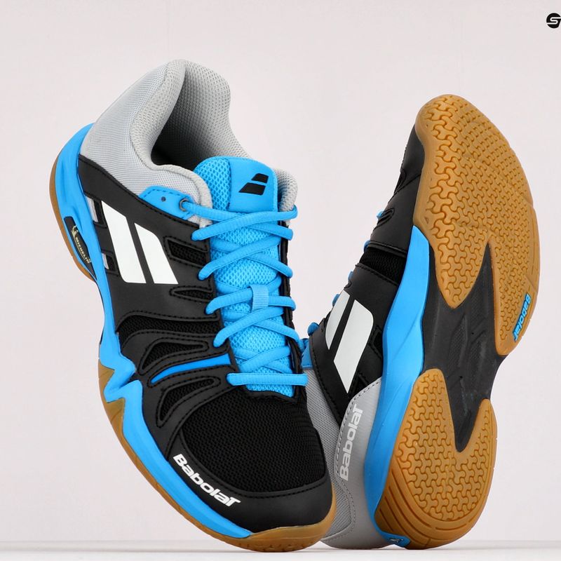 Pánská badmintonová obuv BABOLAT 22 Shadow Team black-blue 30F2105 10