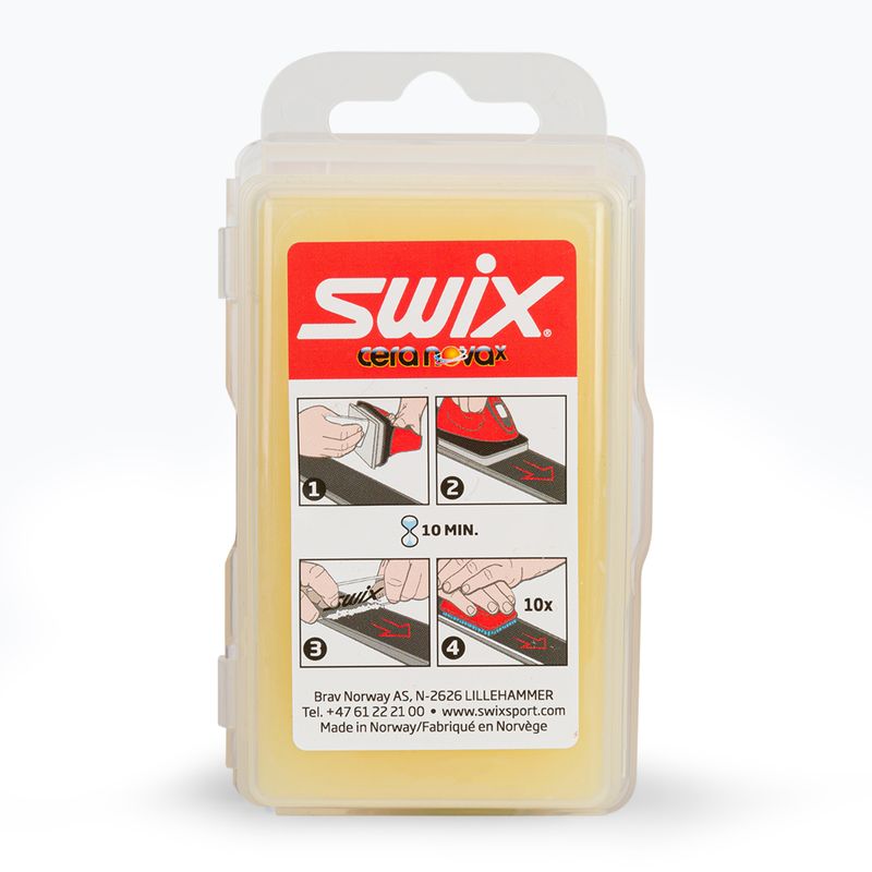 Swix Ur10 Yellow Bio Závodní lyžařský vosk žlutý UR10-6 2