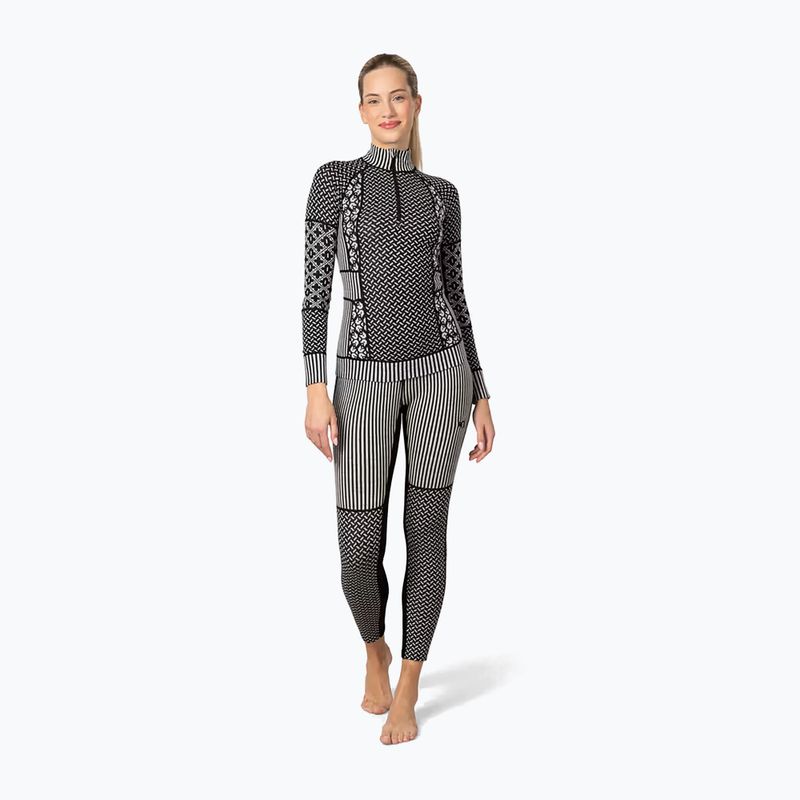 Dámská termo mikina KARI TRAA Smekker Half Zip black 2