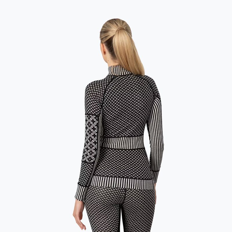Dámská termo mikina KARI TRAA Smekker Half Zip black 3