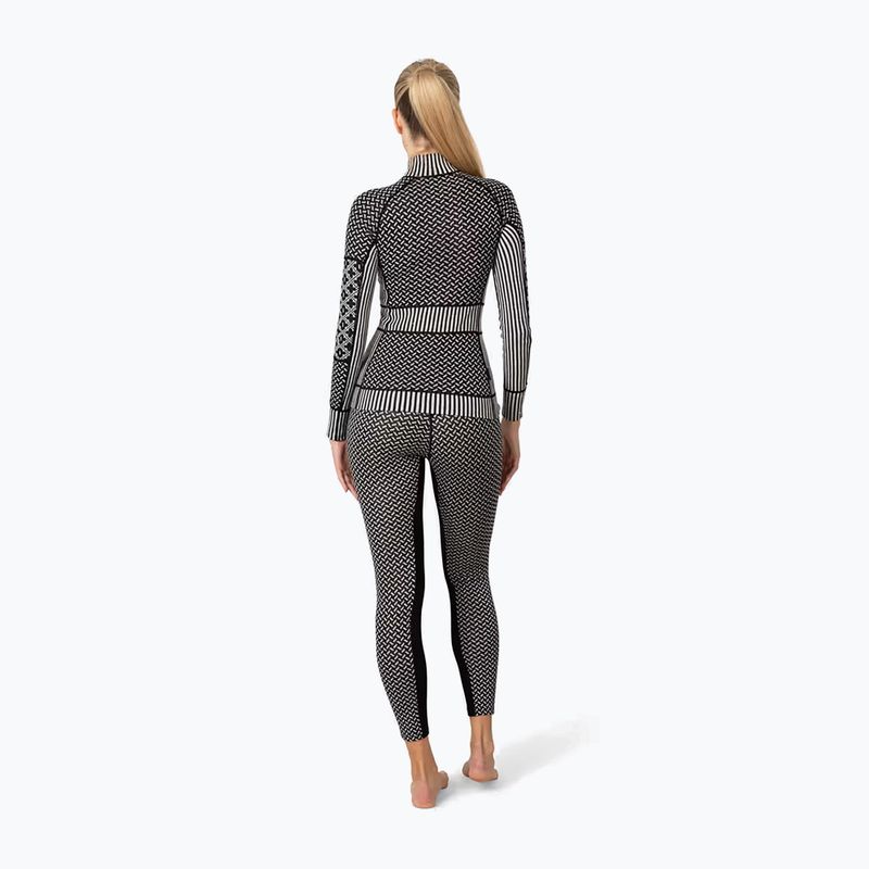 Dámská termo mikina KARI TRAA Smekker Half Zip black 4