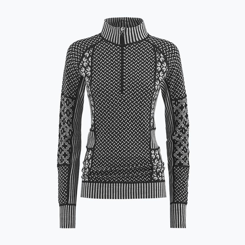 Dámská termo mikina KARI TRAA Smekker Half Zip black 5