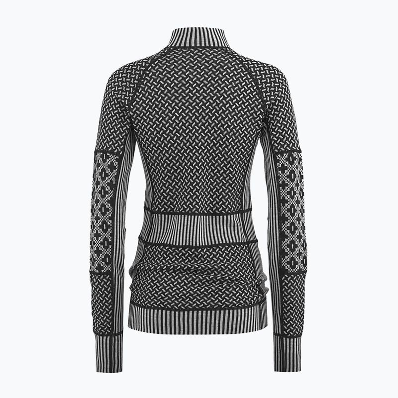 Dámská termo mikina KARI TRAA Smekker Half Zip black 6
