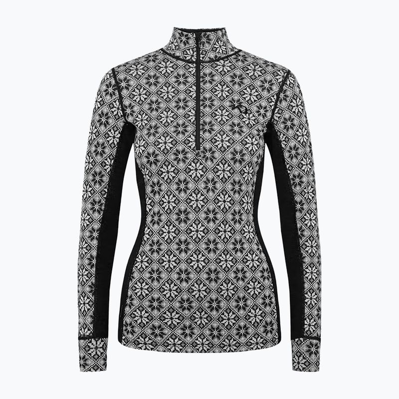 Dámská termo mikina KARI TRAA Rose Half Zip black 4