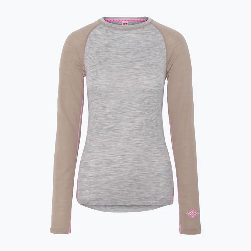 Dámská sada funkčního prádla KARI TRAA Kaia light grey melange 2