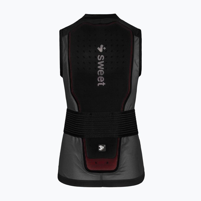 Dětská ochranná vesta Sweet Protection Back Protector Vest 2.0 true black 2