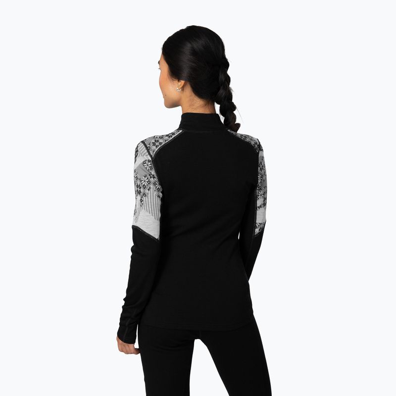 Dámská termo mikina KARI TRAA Olea Half Zip black 3