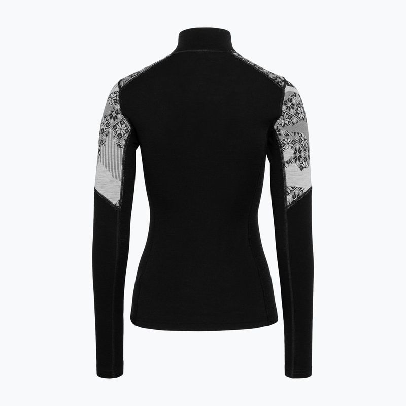 Dámská termo mikina KARI TRAA Olea Half Zip black 5