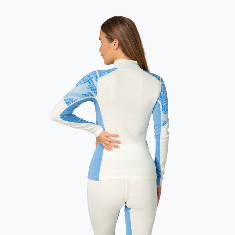 Dámská termo mikina KARI TRAA Olea Half Zip ocean 3