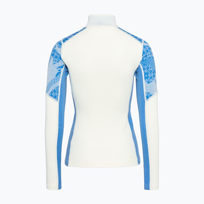 Dámská termo mikina KARI TRAA Olea Half Zip ocean 6