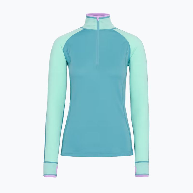 Dámská termo mikina KARI TRAA Mila Half Zip blue lagoon 6