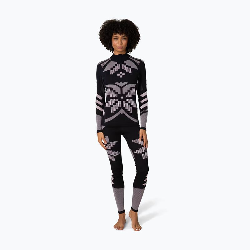 Dámská termo mikina KARI TRAA Faith Half Zip black 2