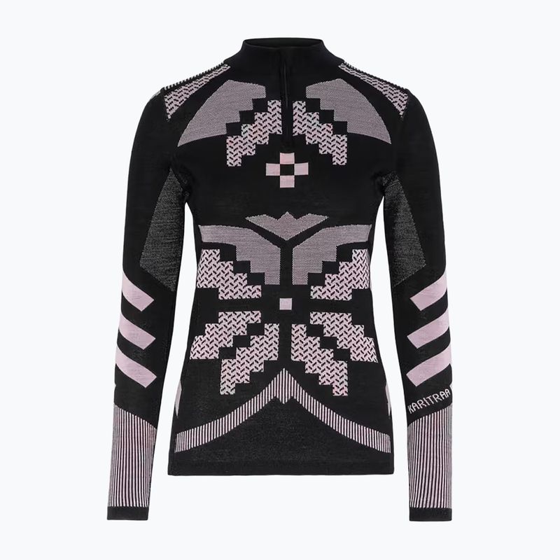 Dámská termo mikina KARI TRAA Faith Half Zip black 4
