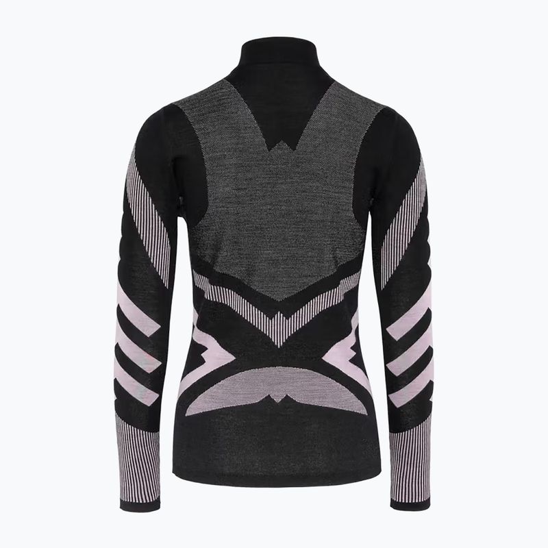 Dámská termo mikina KARI TRAA Faith Half Zip black 5