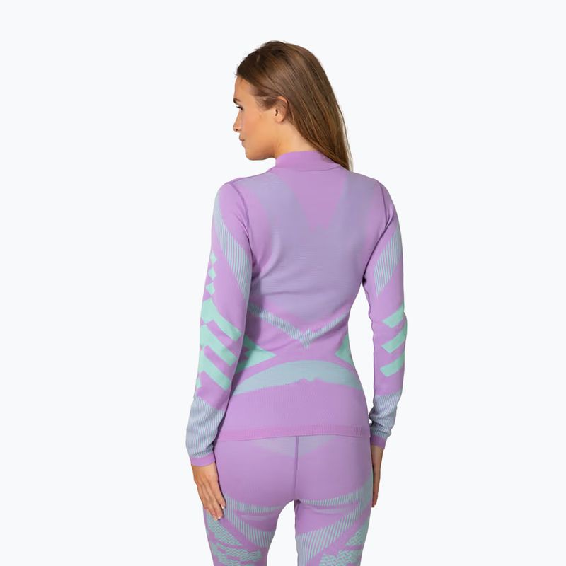 Dámská termo mikina KARI TRAA Faith Half Zip violet 3