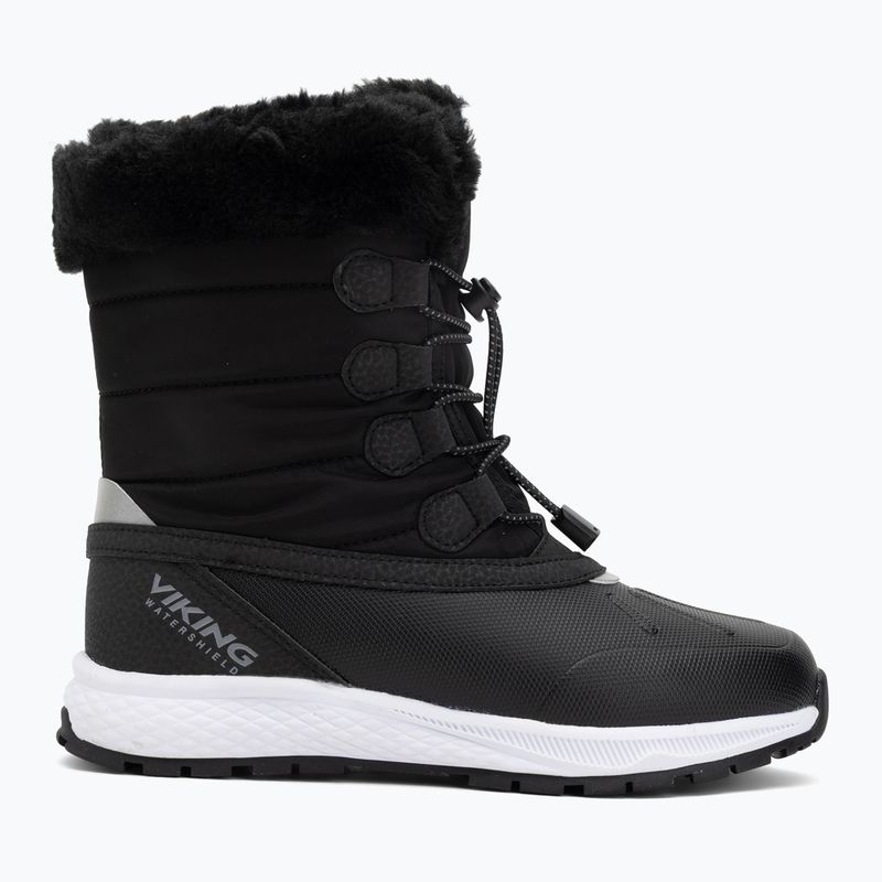 Dětské sněhule Viking Footwear Equip Warm Waterproof Zip black/granite 2