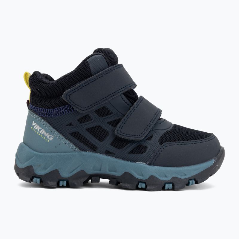 Dětská obuv Viking Footwear Track Mid 2V Voděodolná námořnická/modrá 2