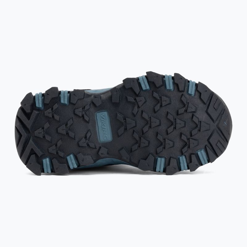 Dětská obuv Viking Footwear Track Mid 2V Voděodolná námořnická/modrá 4